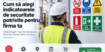 Ghid complet: Cum să alegi indicatoarele de securitate potrivite pentru firma ta